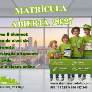 Matrícula Abierta Curso 2026-2027